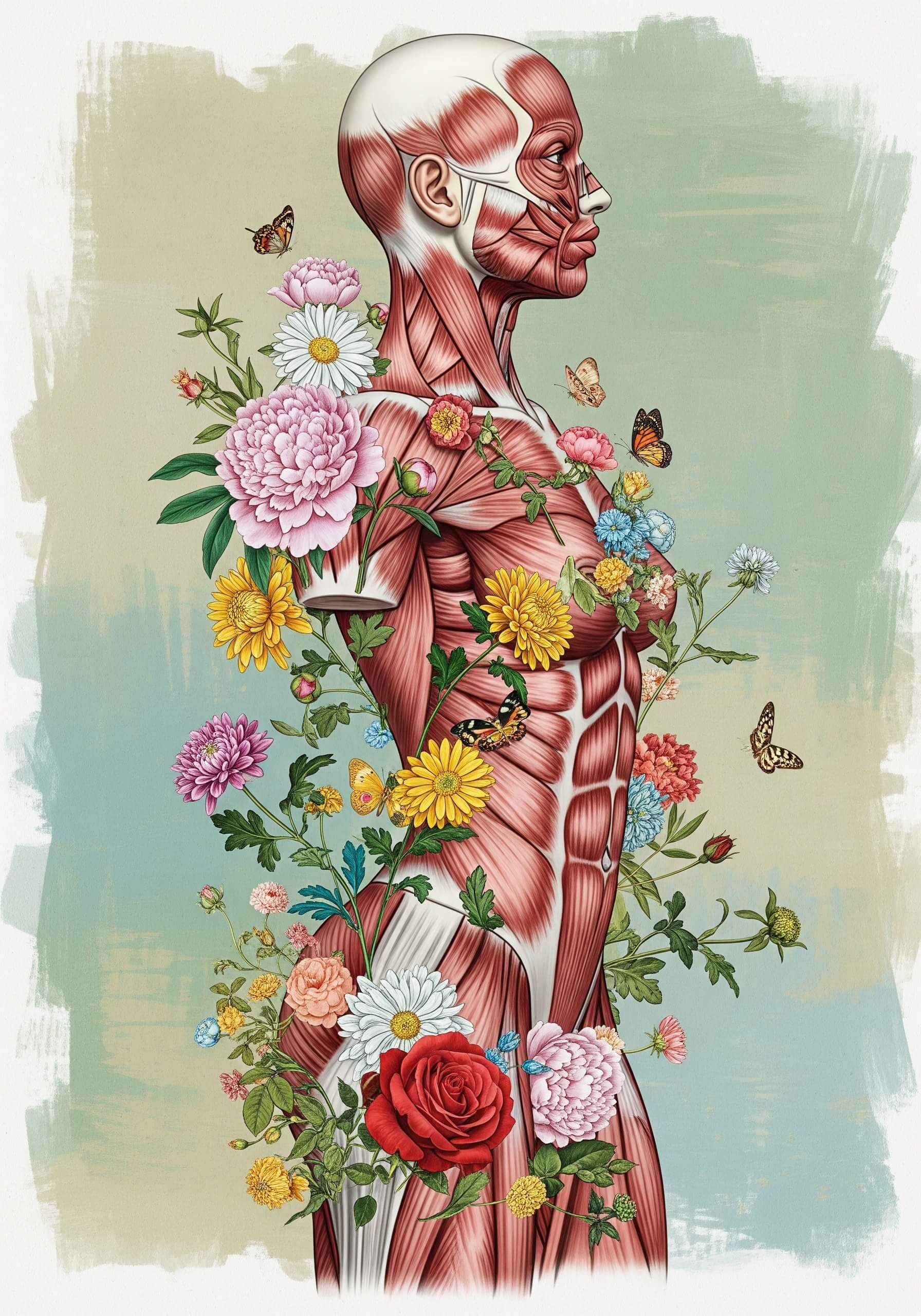 Abstract image representing various aspects of general surgery.